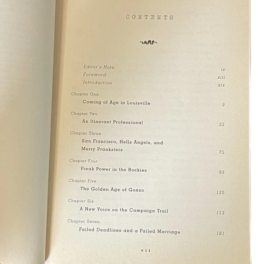 GONZO: The Life of Hunter S. Thompson, an Oral Biography by Jann S. Wenner